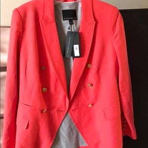 Chic Coral Blazer